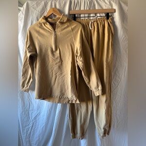 Vintage Givenchy for Singapore Airlines Travel Pajamas in Beige #quietluxury